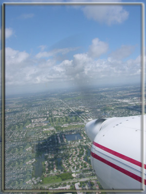 View over Miami