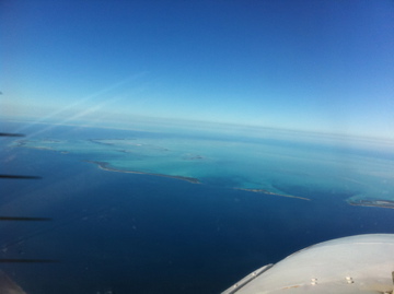 Approaching Nassau, Bahamas